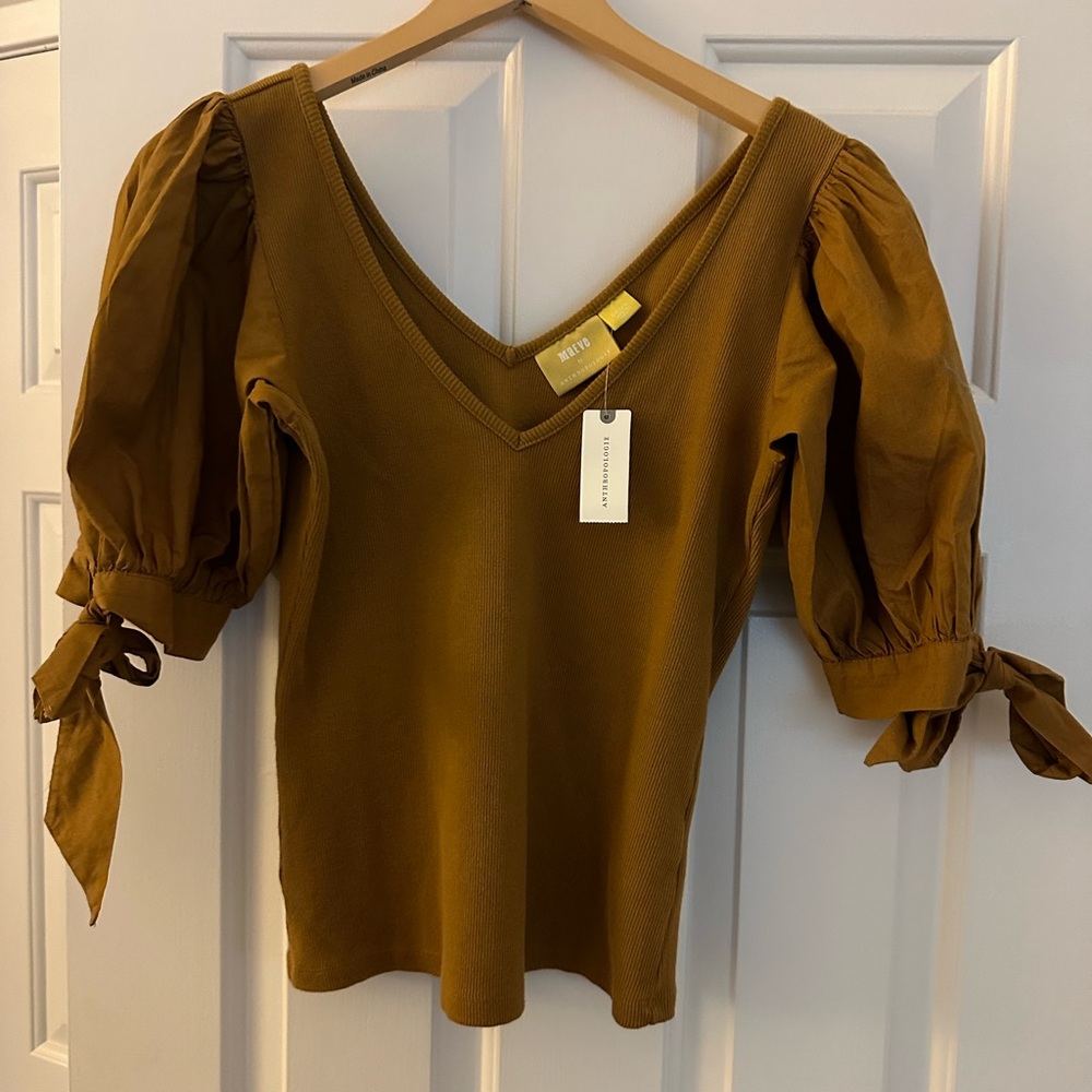 Maeve Anthropologie top sz S